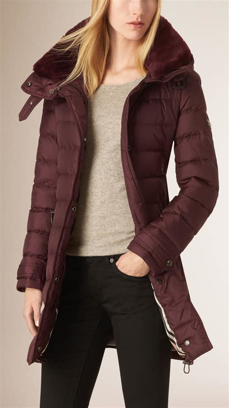 burberry london coat hallingbury down|burberry coats for women.